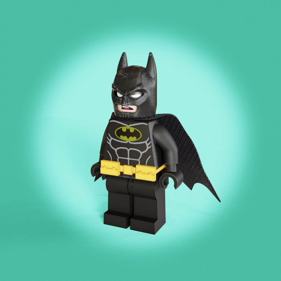 Lego Batman 3D model  3D model_3