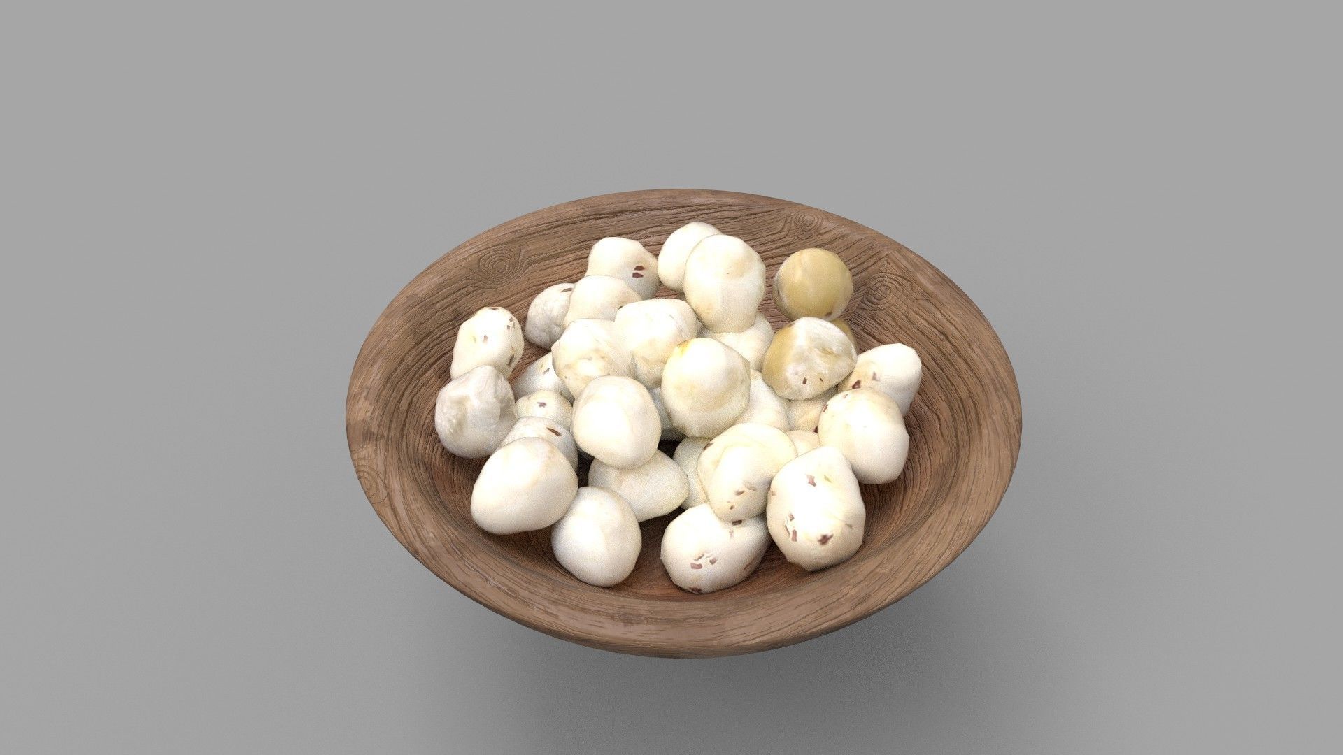 makhana Snacks Fox Nuts Lotus Seeds  3D model_1