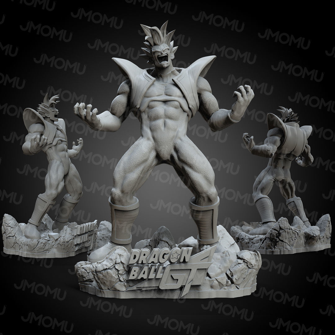 Vegeta Baby 3D print model_2