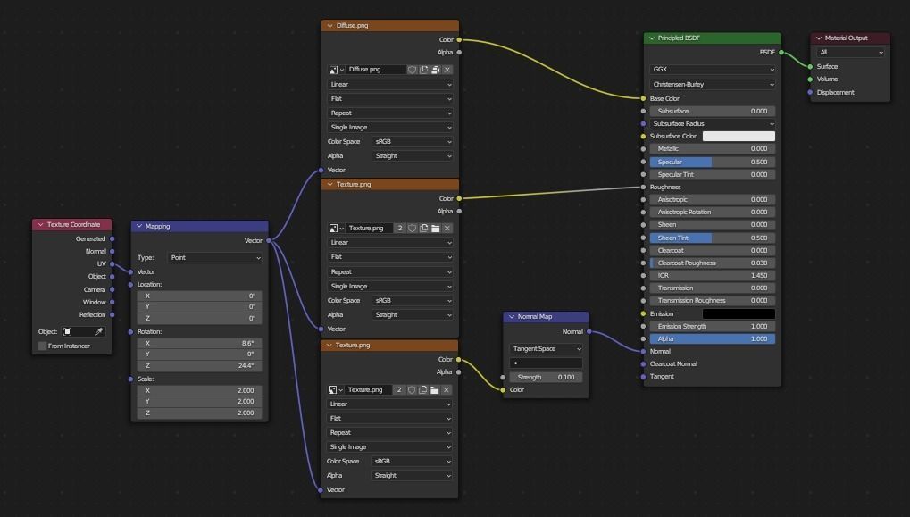 3D Wood Snail Lamph 3D model_7