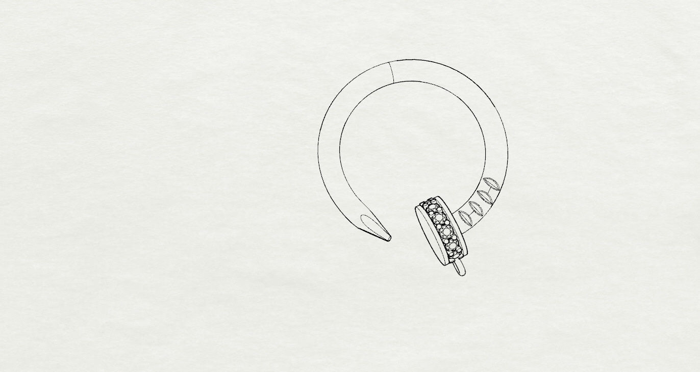 Pendant 3D print model_10