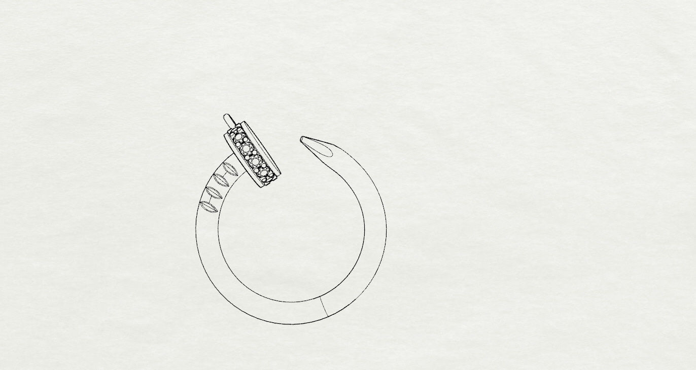 Pendant 3D print model_6