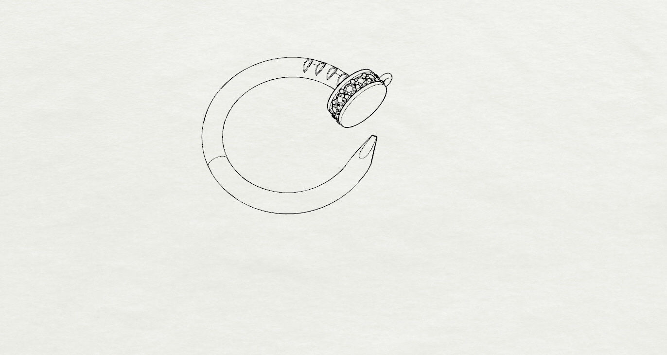 Pendant 3D print model_7