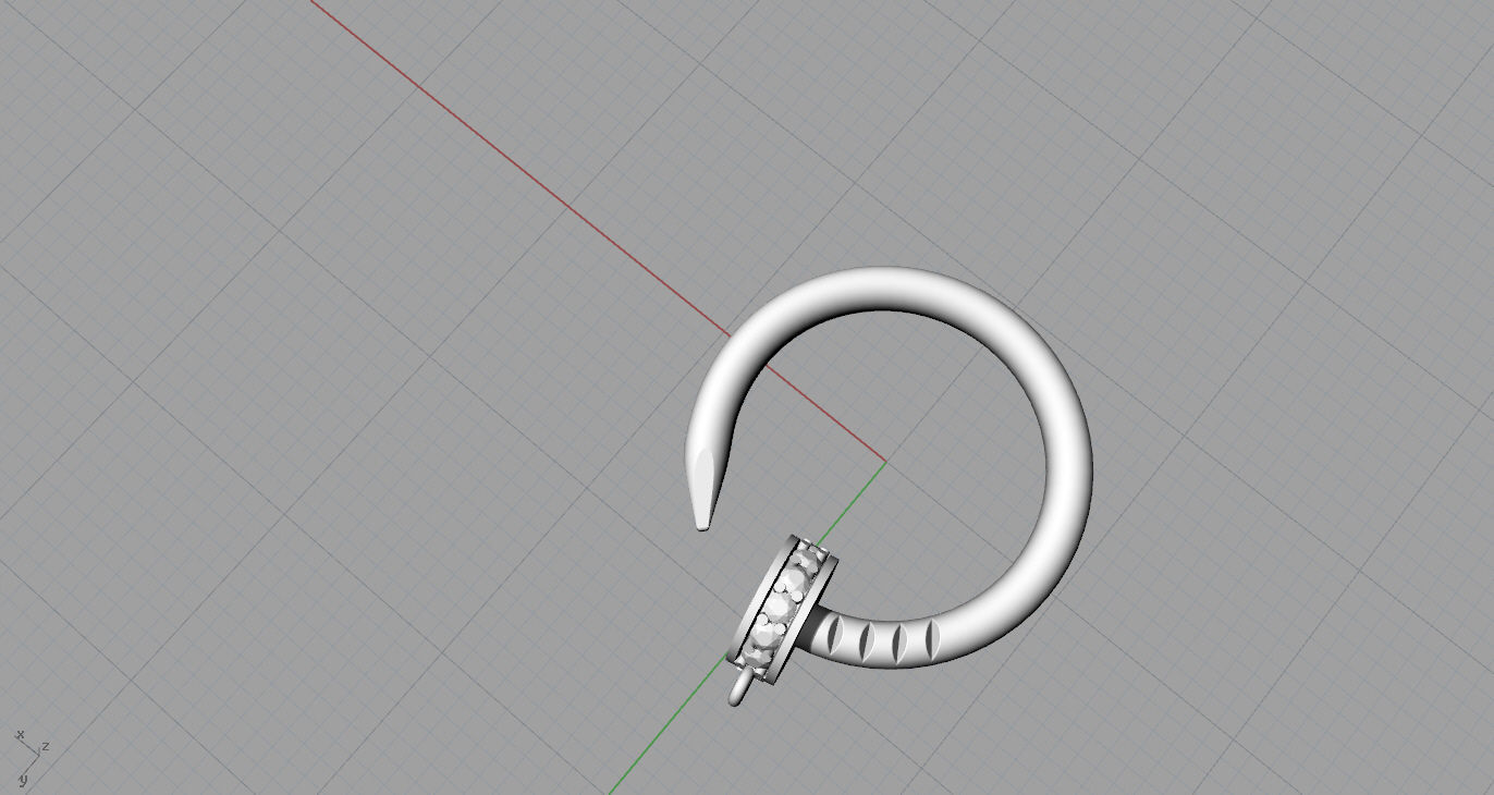 Pendant 3D print model_4