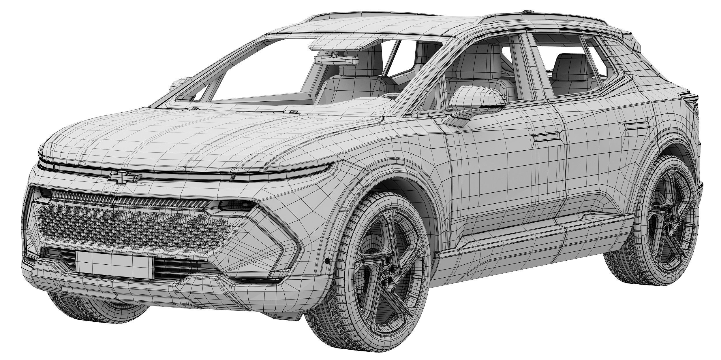 Chevrolet Equinox EV 2024 3D model_13