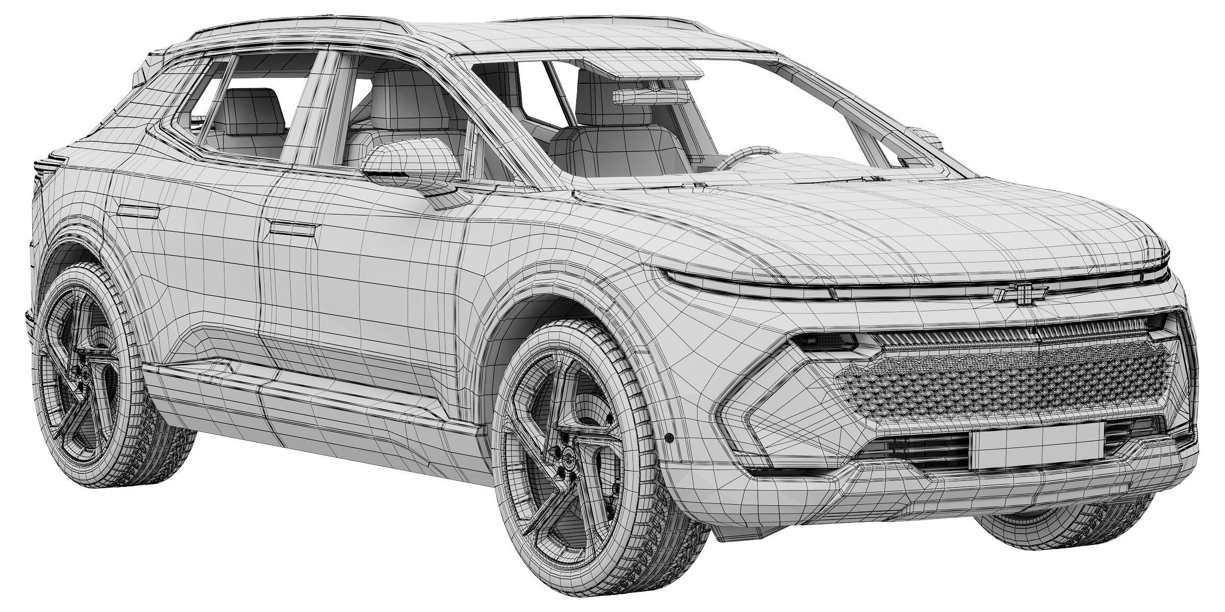 Chevrolet Equinox EV 2024 3D model_16