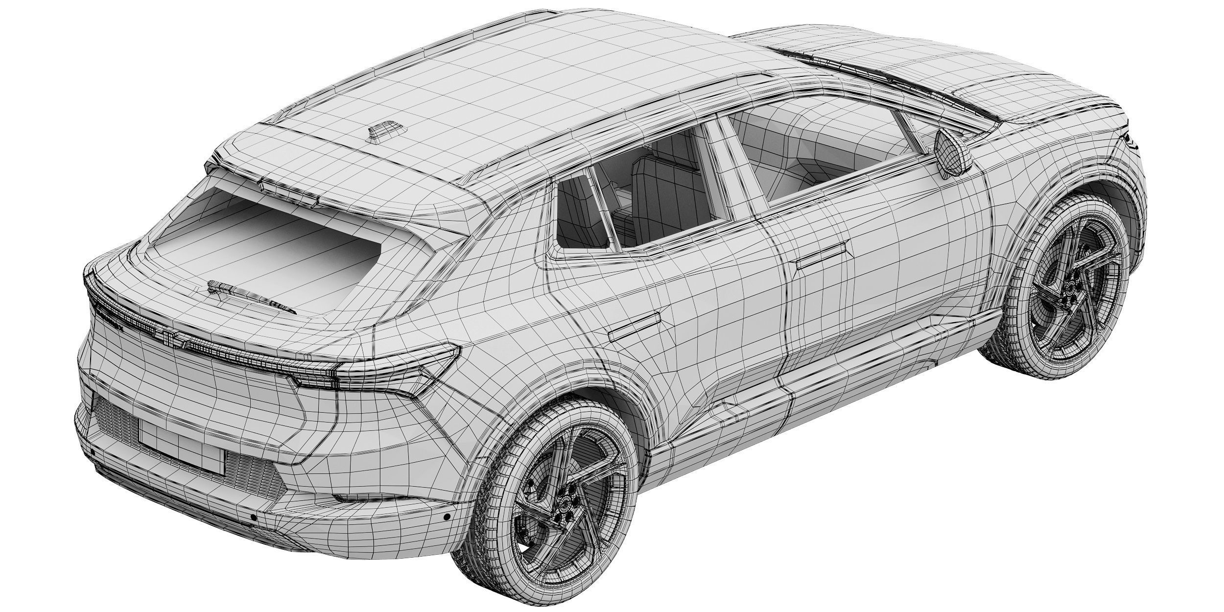 Chevrolet Equinox EV 2024 3D model_17