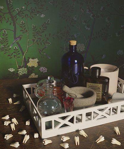 Set of bottles and jars 3D model