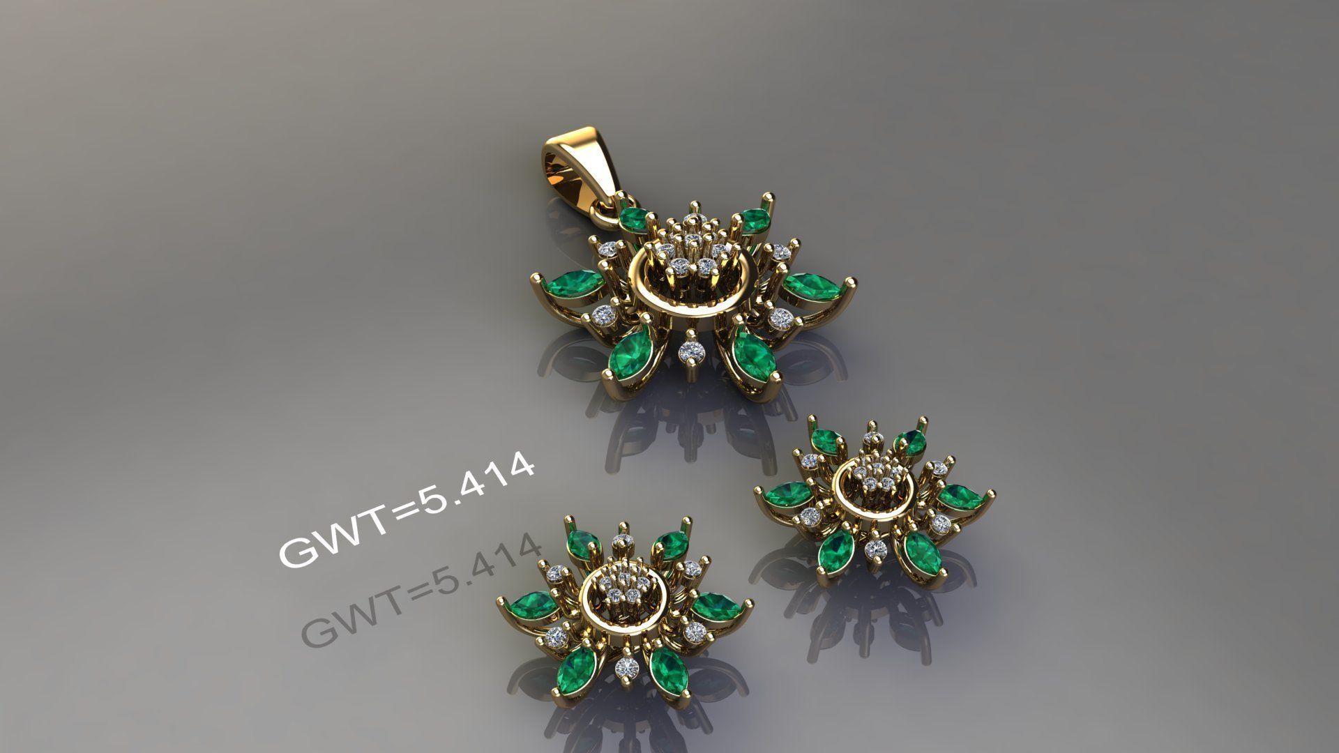 FASHION PENDENT 3D print model