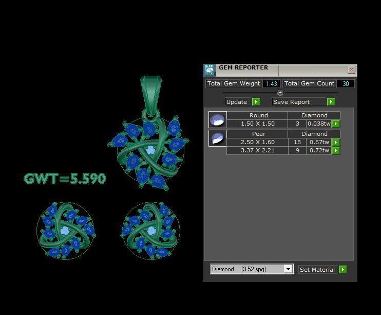 FASHION PENDENT 3D print model_1