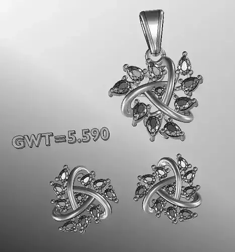 FASHION PENDENT 3D print model FASHION PENDENT 3D print model