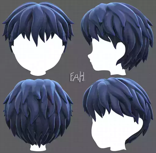 Base Hair for Boy V52