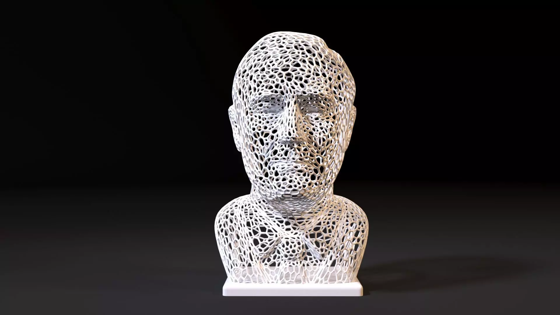 Franklin Delano Roosevelt 3D print model_0