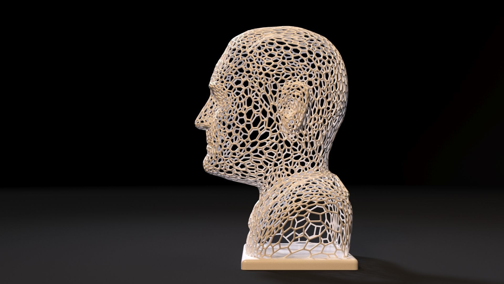 Franklin Delano Roosevelt 3D print model_2
