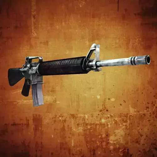 M16 Assault rifle Low-poly 3D model