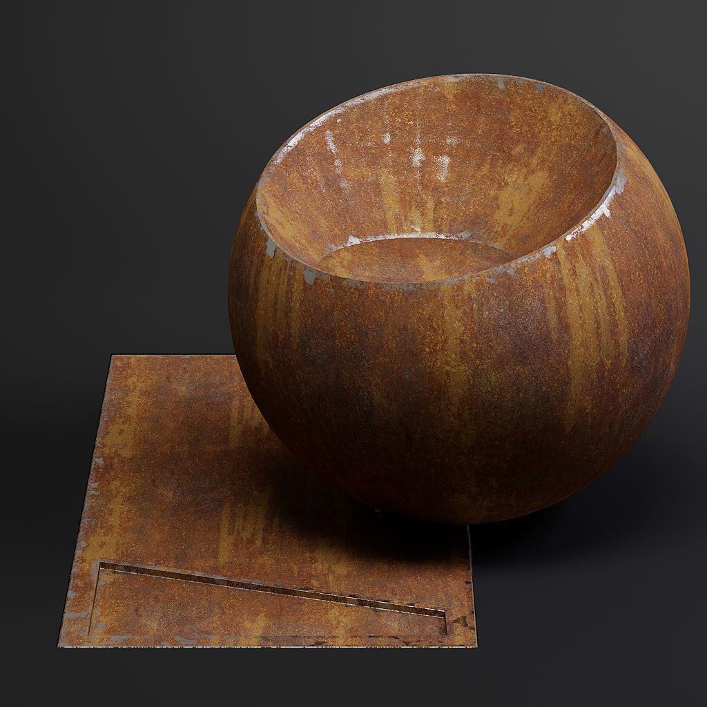 Metal vol03 Corroded 8K Seamless PBR Materials Texture_2