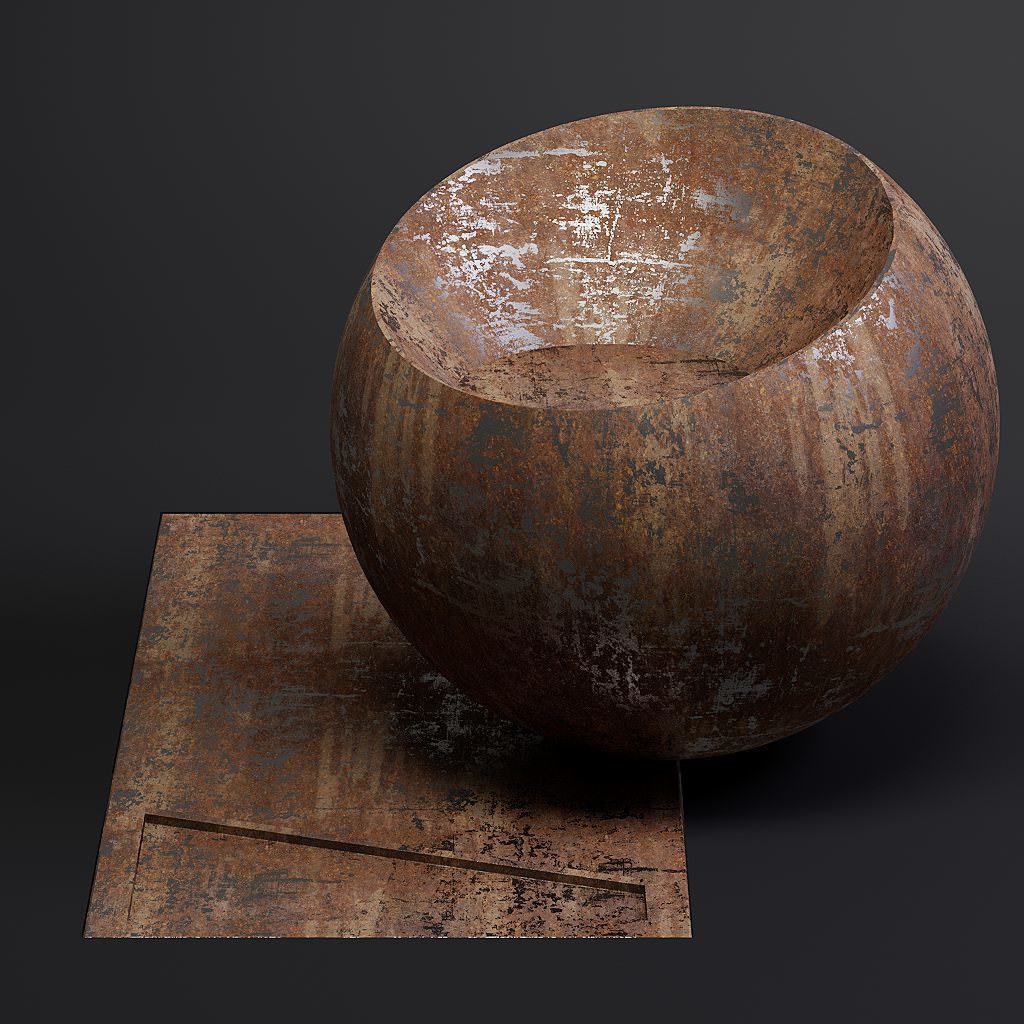Metal vol03 Corroded 8K Seamless PBR Materials Texture_23