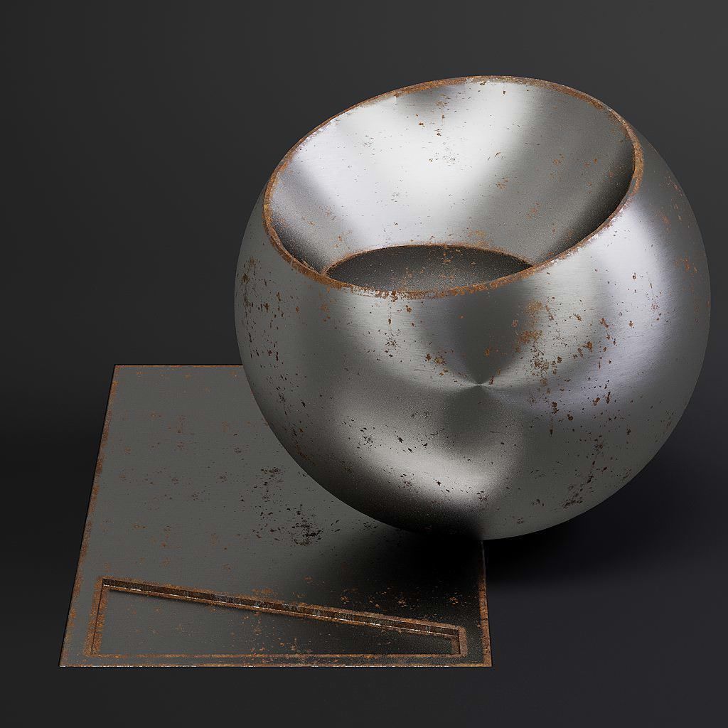 Metal vol03 Corroded 8K Seamless PBR Materials Texture_12