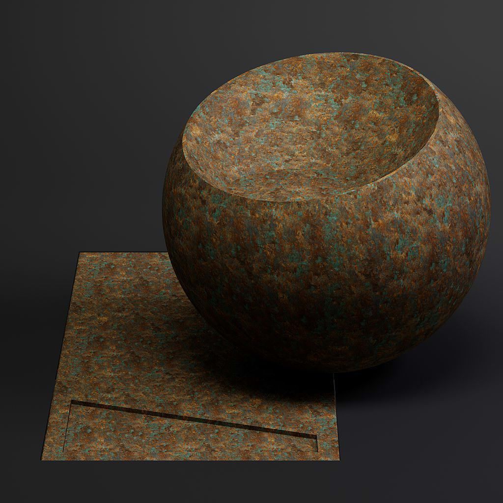 Metal vol03 Corroded 8K Seamless PBR Materials Texture_32