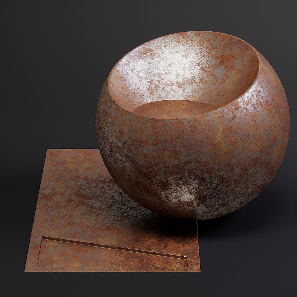 Metal vol03 Corroded 8K Seamless PBR Materials Texture_14