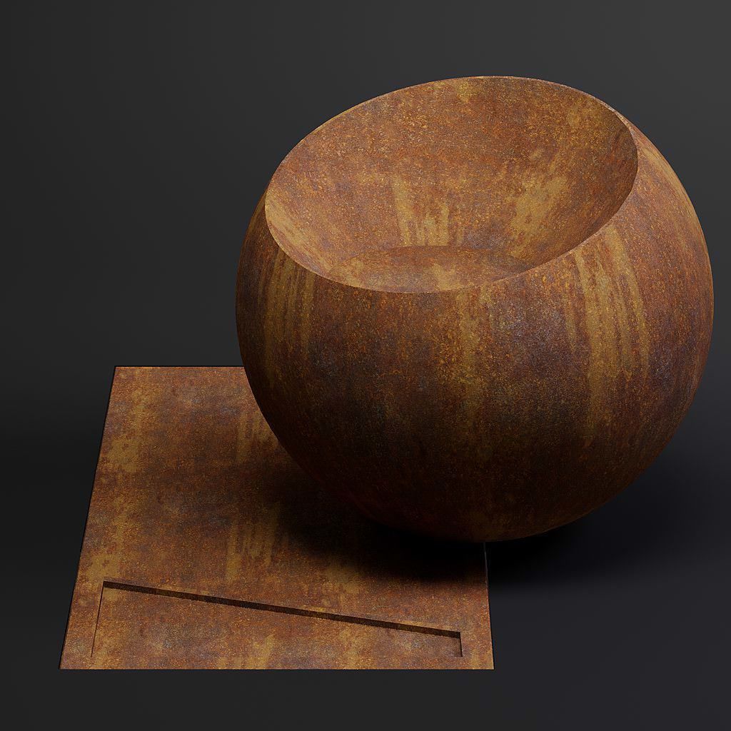 Metal vol03 Corroded 8K Seamless PBR Materials Texture_3