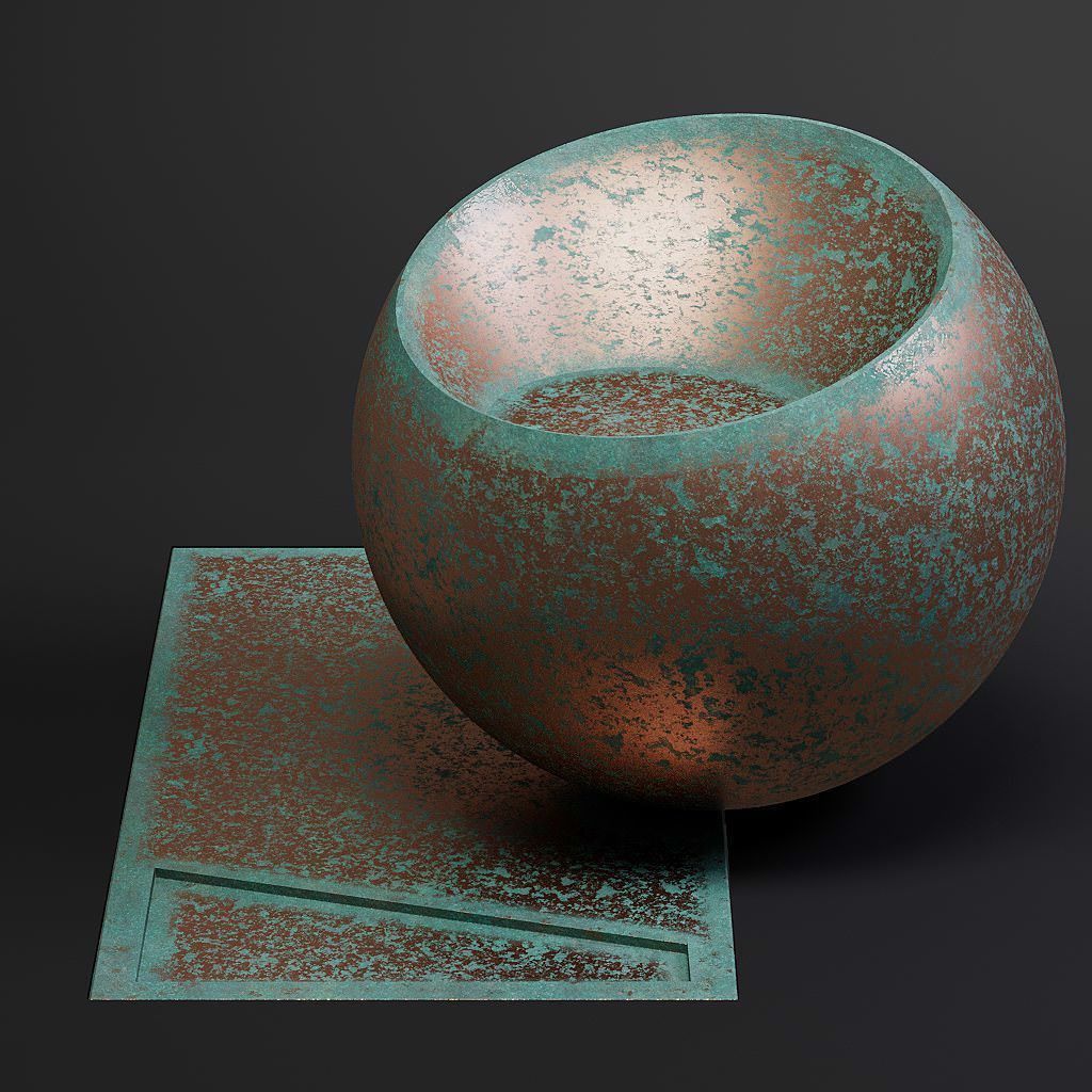 Metal vol03 Corroded 8K Seamless PBR Materials Texture_47