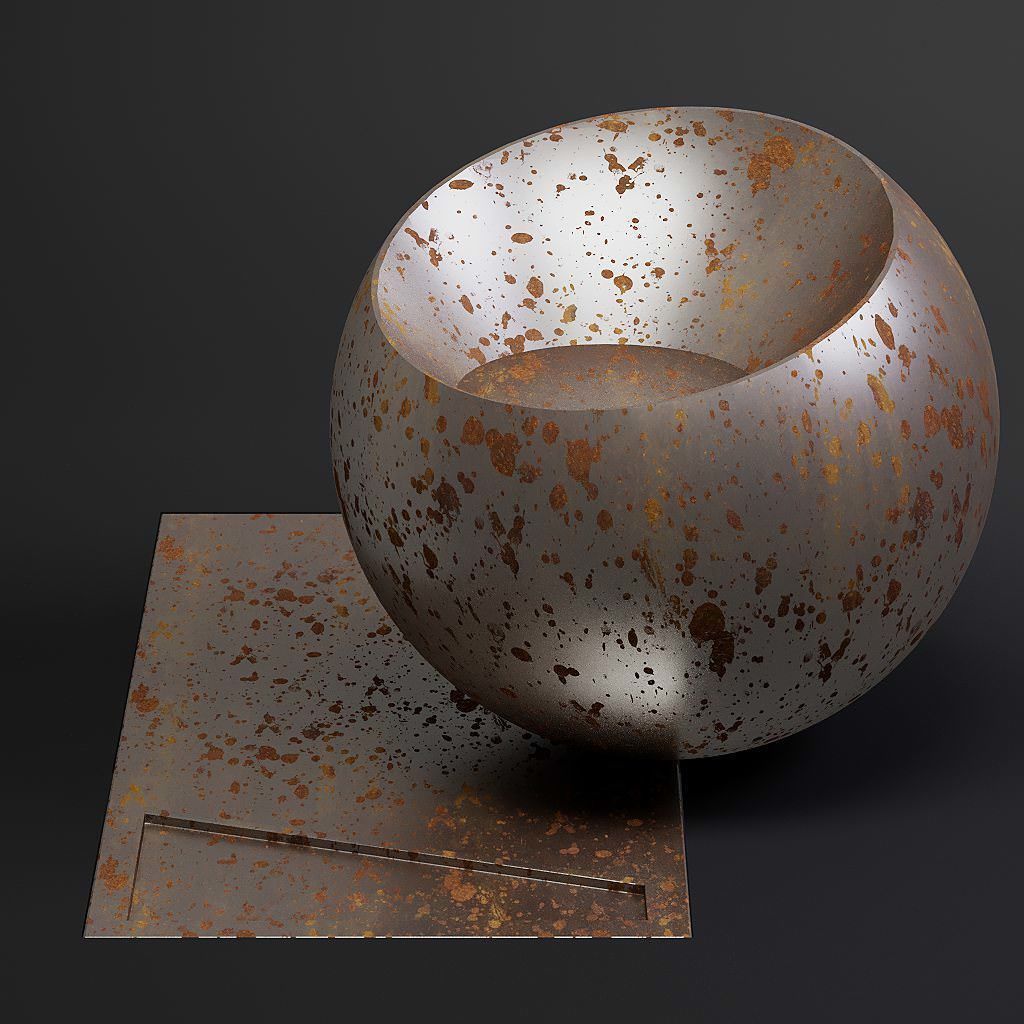 Metal vol03 Corroded 8K Seamless PBR Materials Texture_20