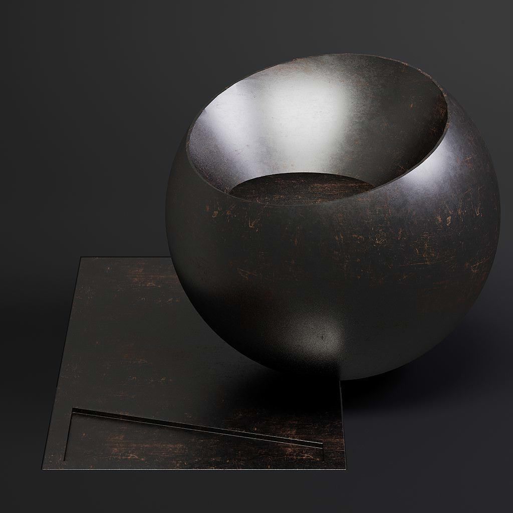 Metal vol03 Corroded 8K Seamless PBR Materials Texture_24