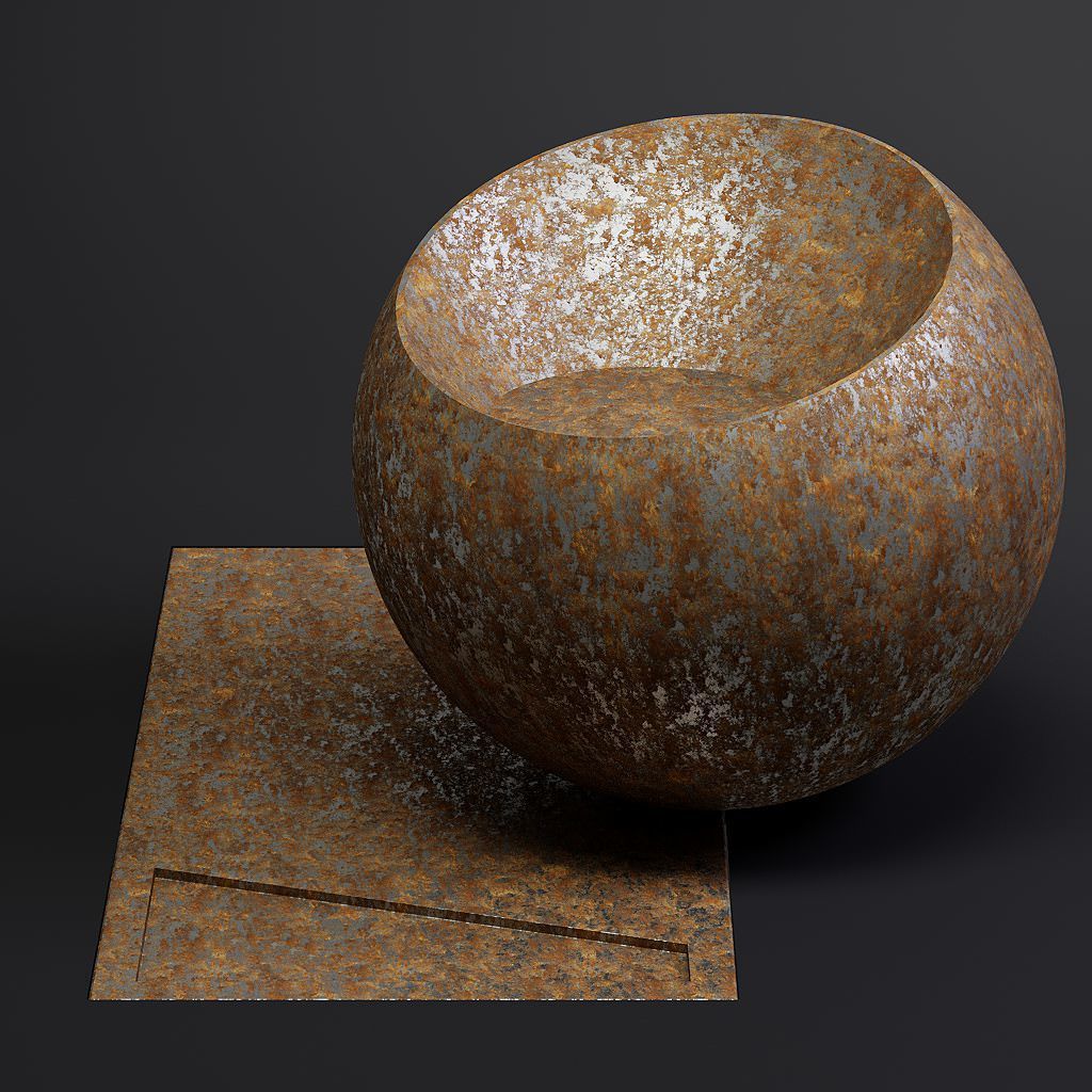 Metal vol03 Corroded 8K Seamless PBR Materials Texture_31