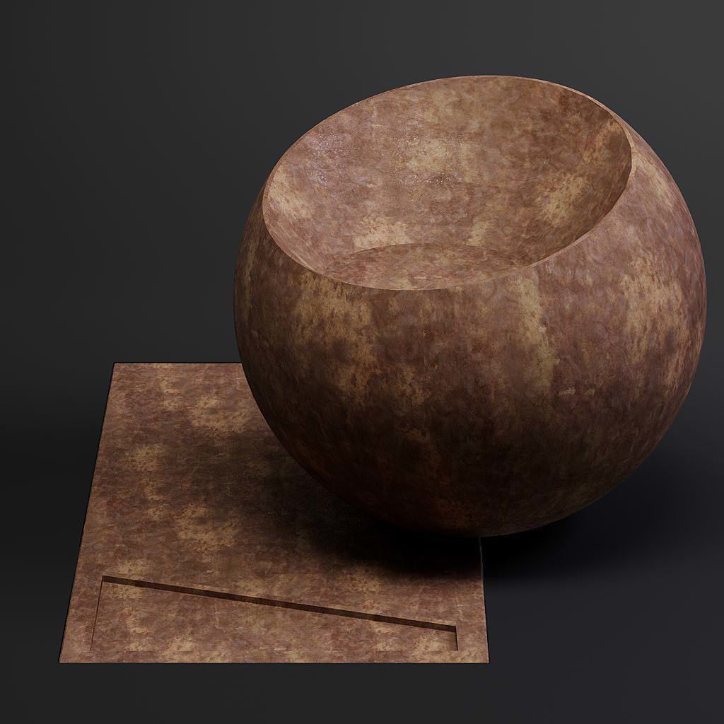 Metal vol03 Corroded 8K Seamless PBR Materials Texture_5