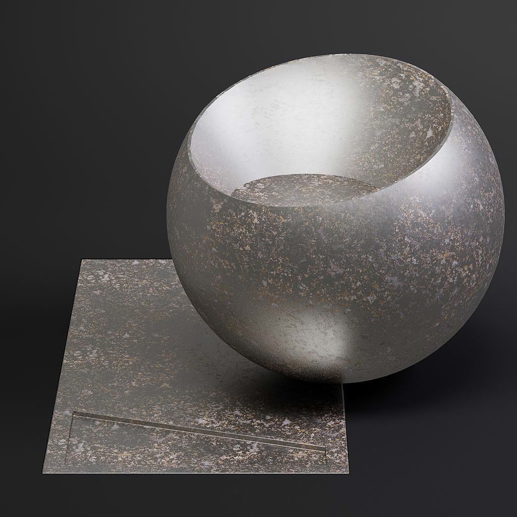 Metal vol03 Corroded 8K Seamless PBR Materials Texture_27