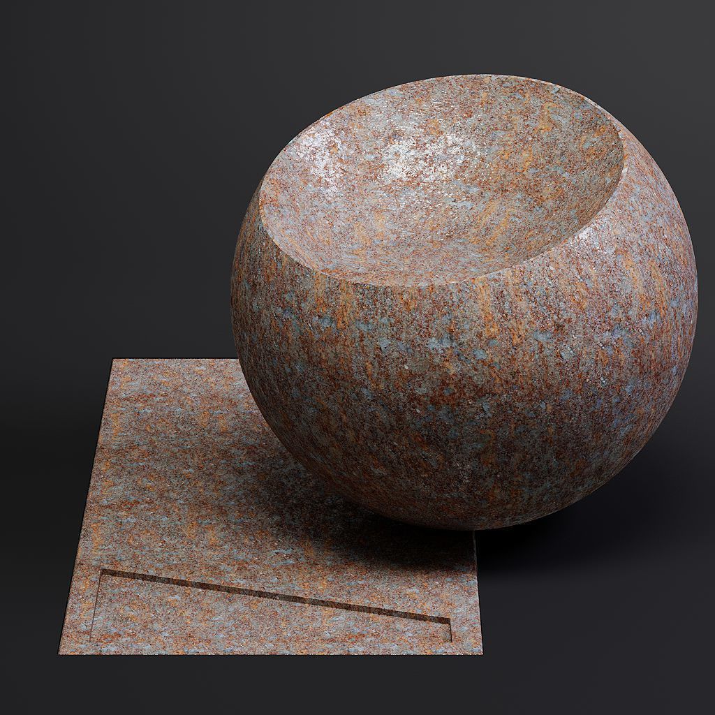 Metal vol03 Corroded 8K Seamless PBR Materials Texture_40