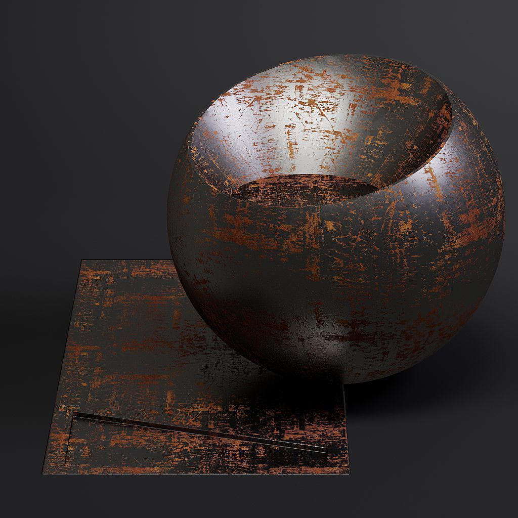 Metal vol03 Corroded 8K Seamless PBR Materials Texture_25