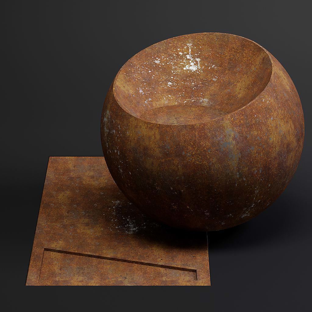 Metal vol03 Corroded 8K Seamless PBR Materials Texture_13