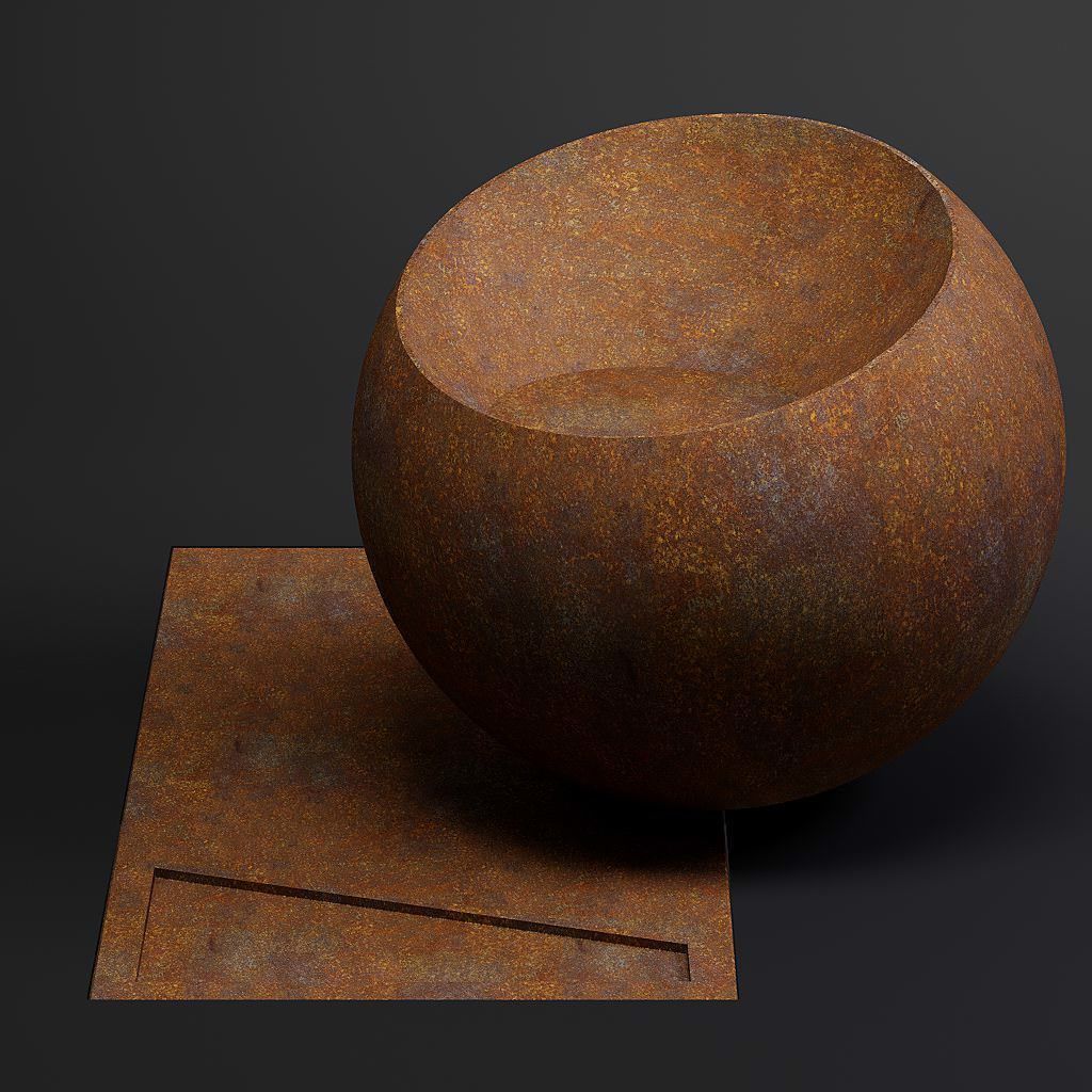 Metal vol03 Corroded 8K Seamless PBR Materials Texture_4