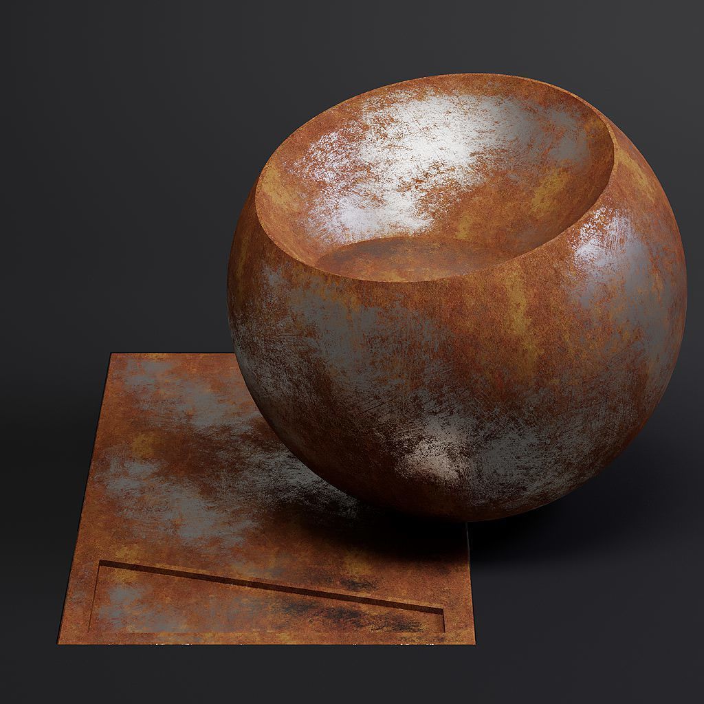 Metal vol03 Corroded 8K Seamless PBR Materials Texture_15