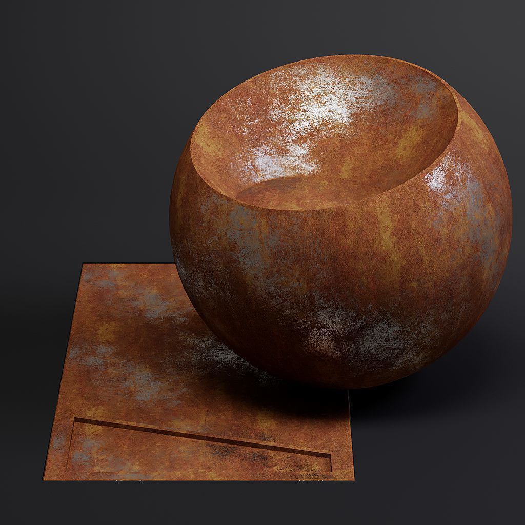 Metal vol03 Corroded 8K Seamless PBR Materials Texture_16