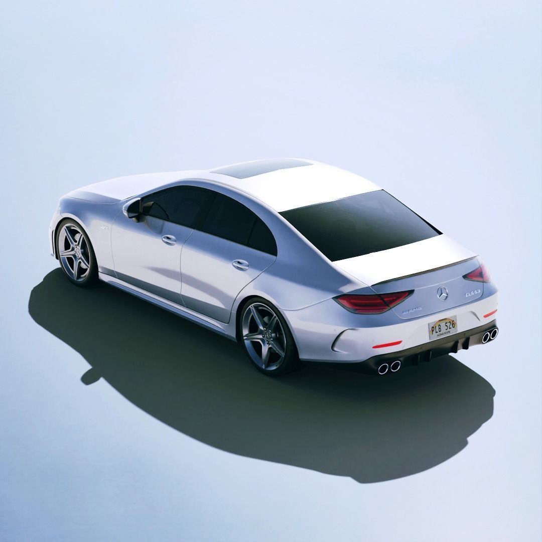 Mercedes AMG CLS 53 2020 3D model_1