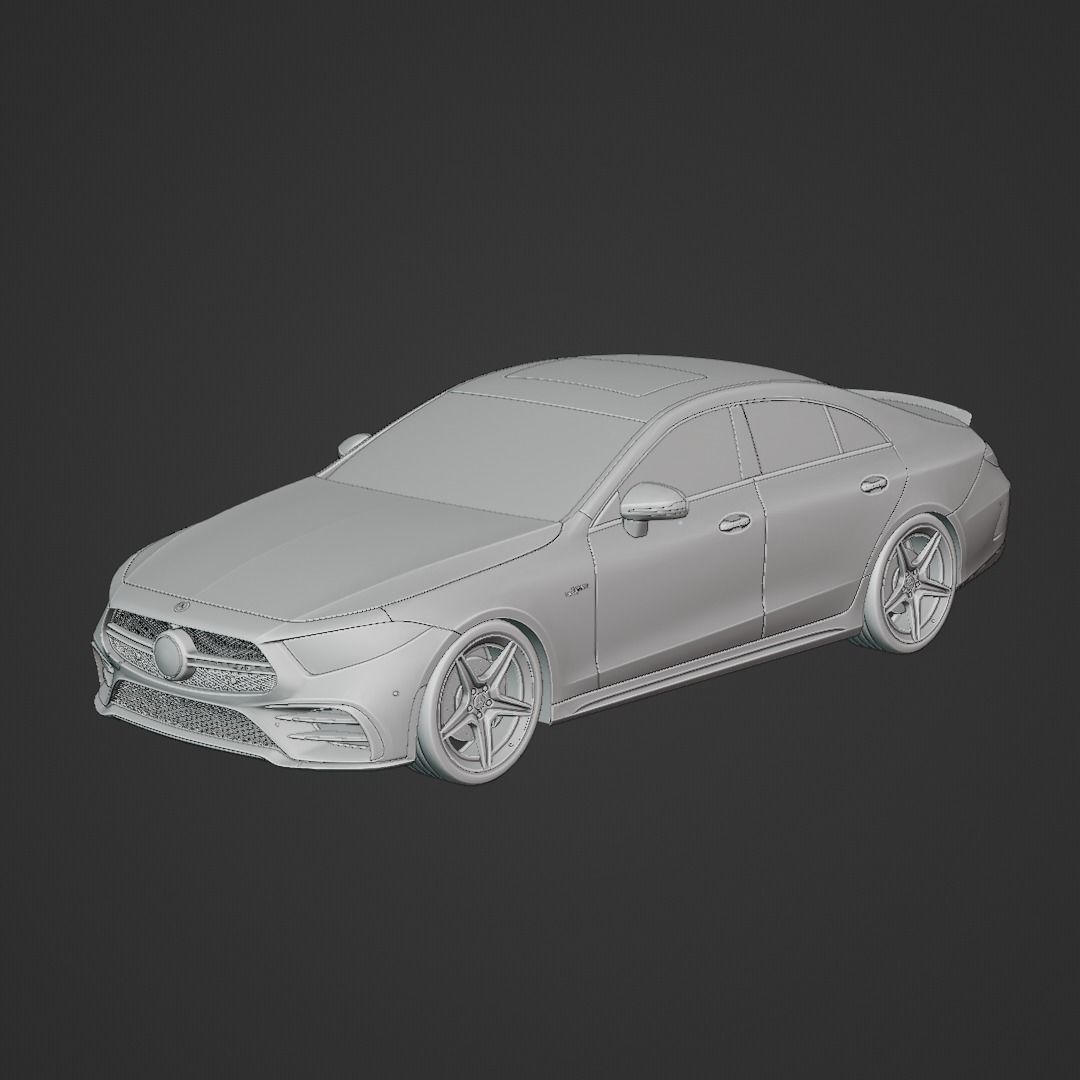 Mercedes AMG CLS 53 2020 3D model_5