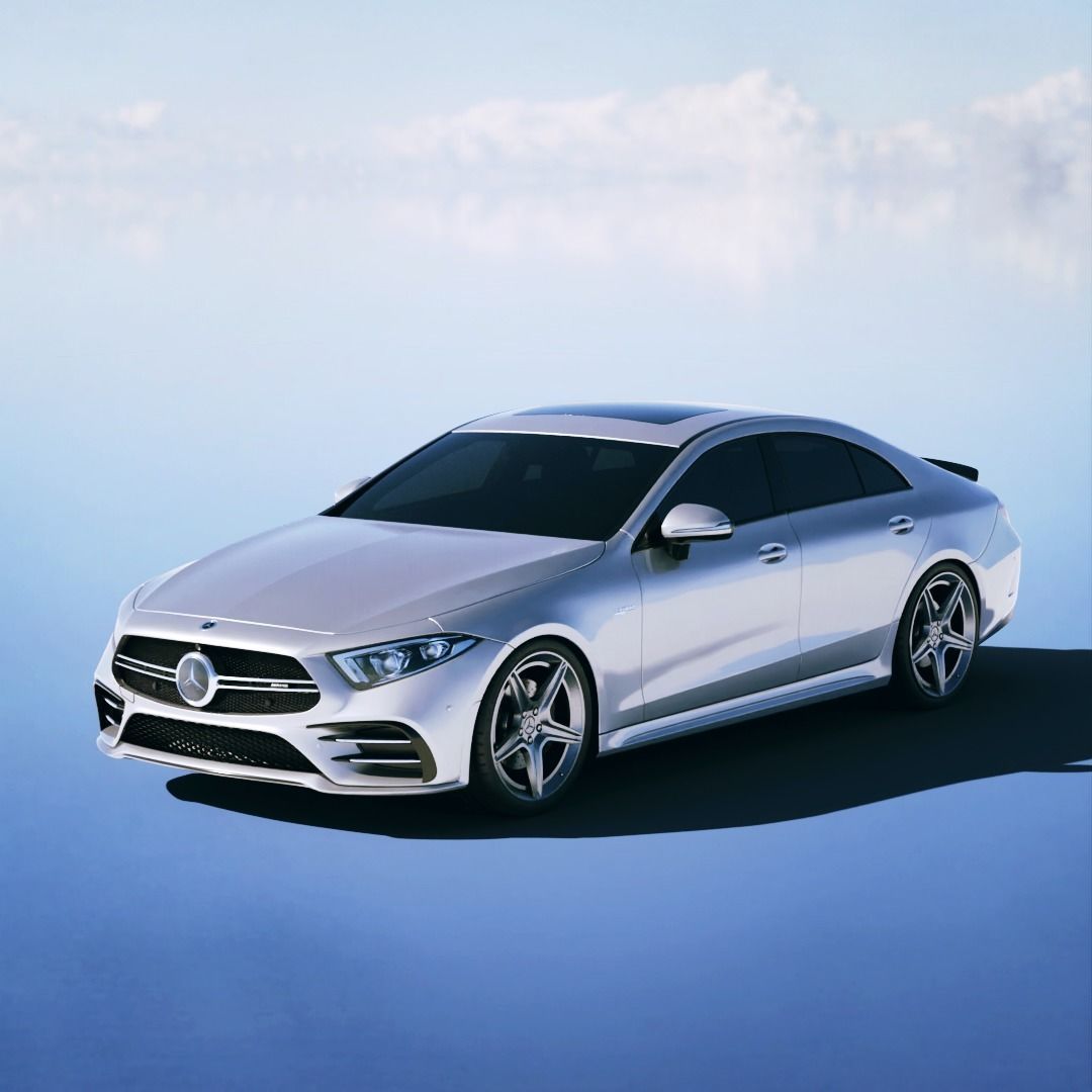 Mercedes AMG CLS 53 2020 3D model_3