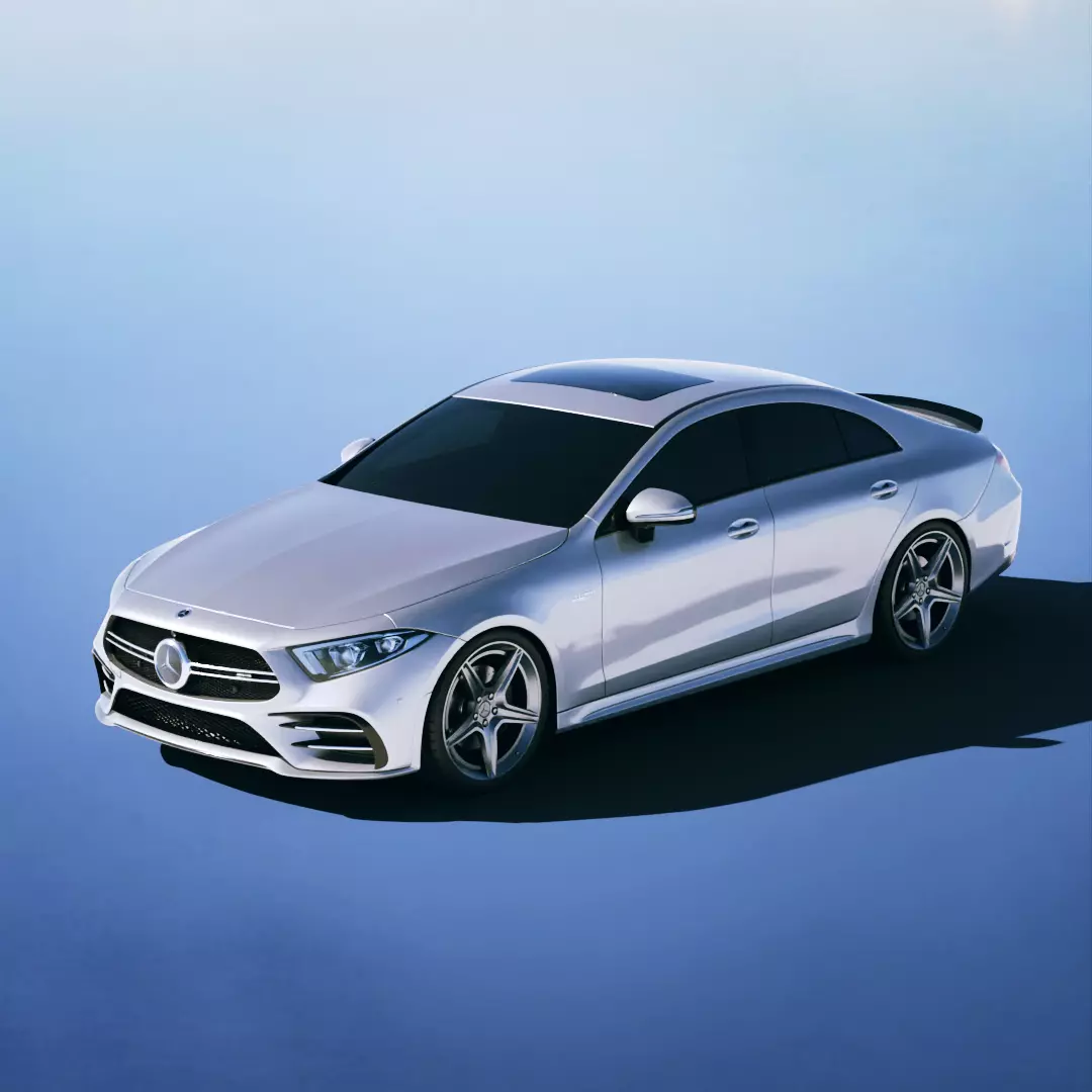 Mercedes AMG CLS 53 2020 3D model_0