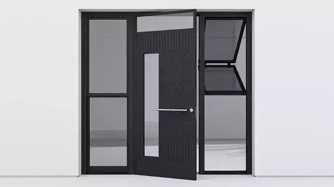 Aluminium door 268
