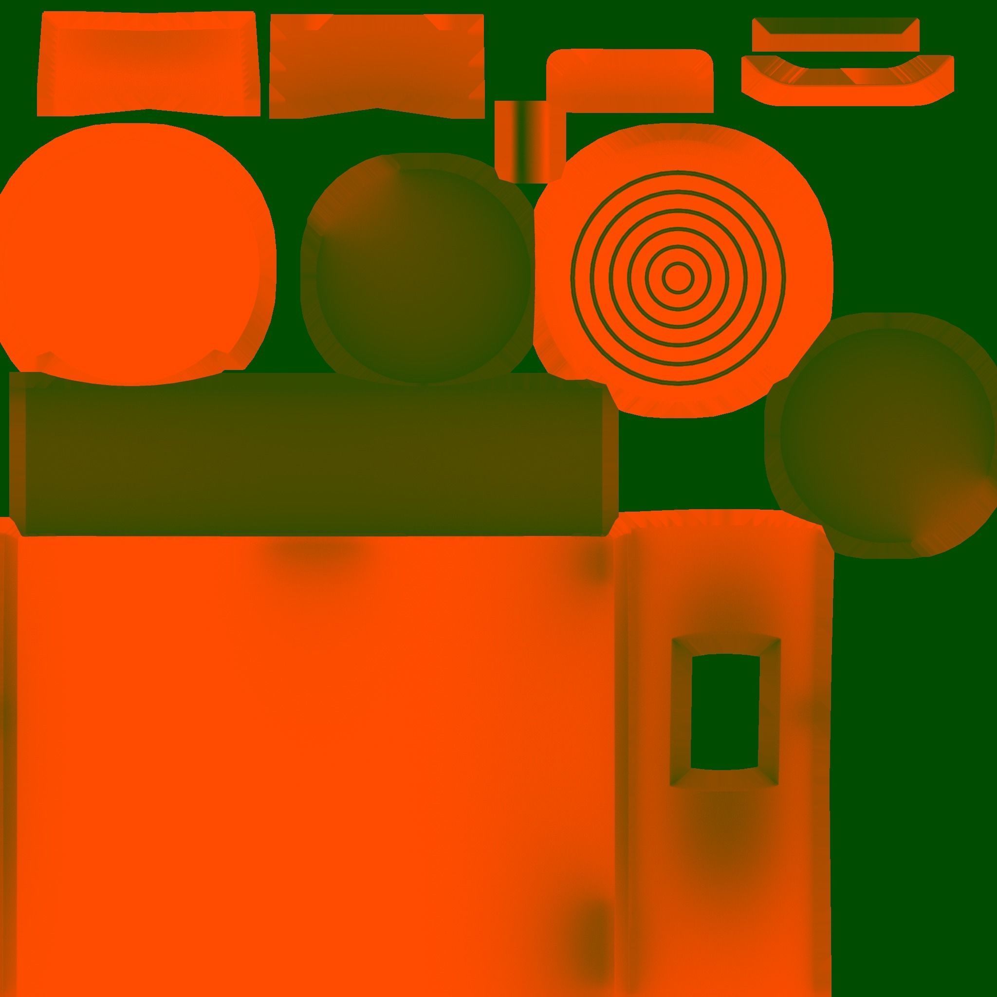 Strove  wood strove   3D model_4