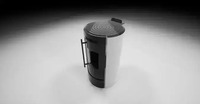 Strove  wood strove   3D model