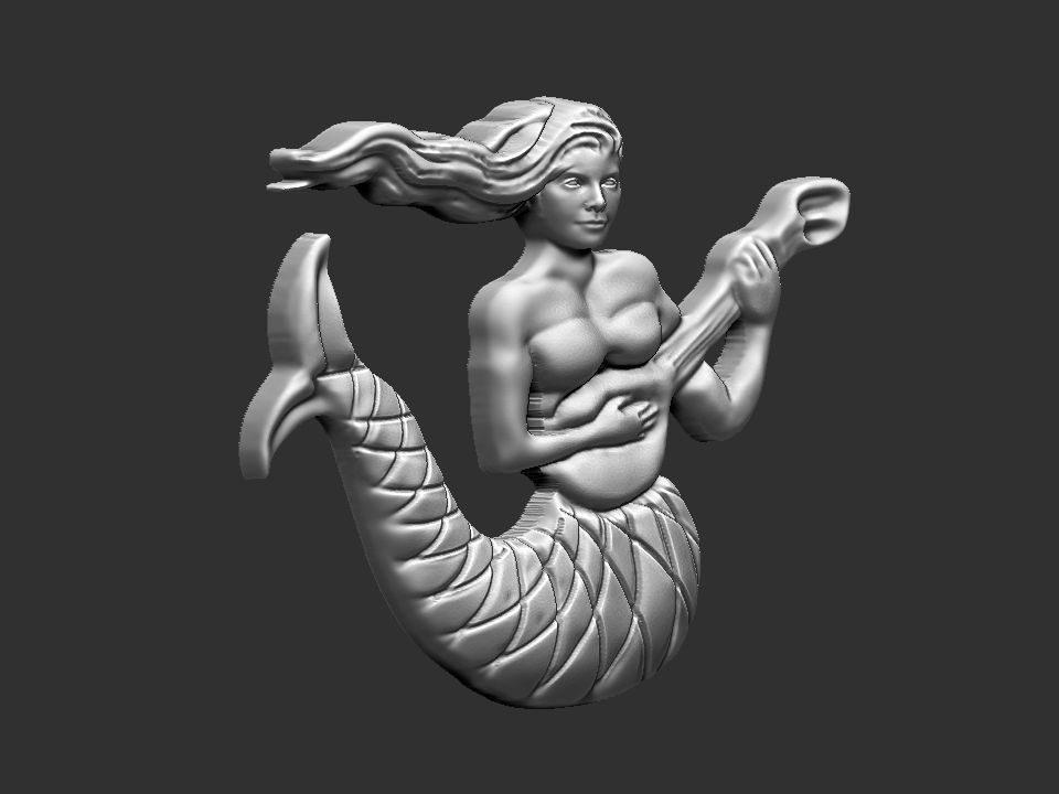 Virgo Relief 3D print model_14