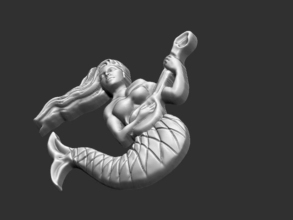 Virgo Relief 3D print model_10