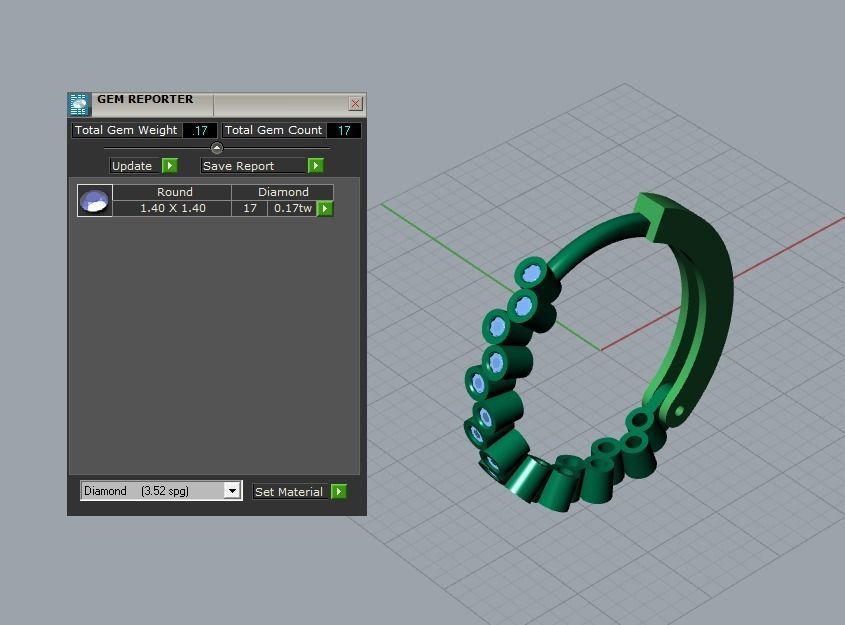 clasp earrings 3D print model_4