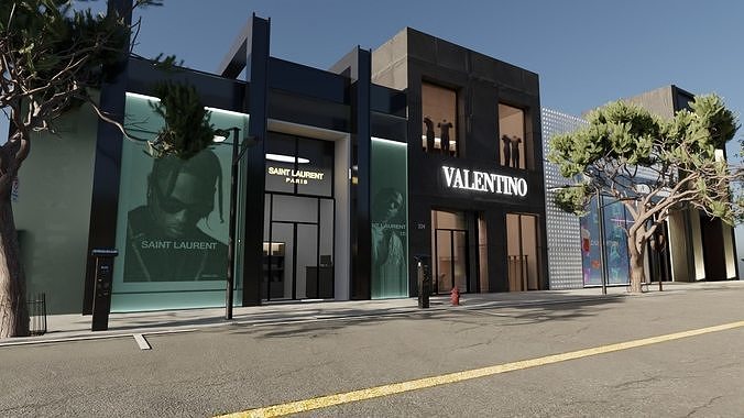 LA Street  3D model 3