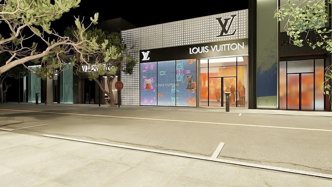 LA Street  3D model 6