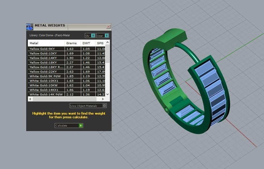 clasp earrings 5 in this package 3D Model Collection_12